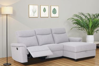Home affaire Ecksofa "BRIONNE, L-Form, 255cm, manuelle u. elektrische Funkt günstig online kaufen
