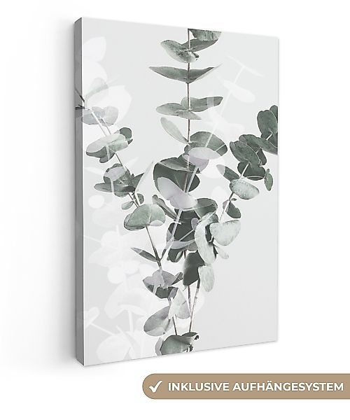 OneMillionCanvasses® Leinwandbild Pflanzen - Grün - günstig online kaufen