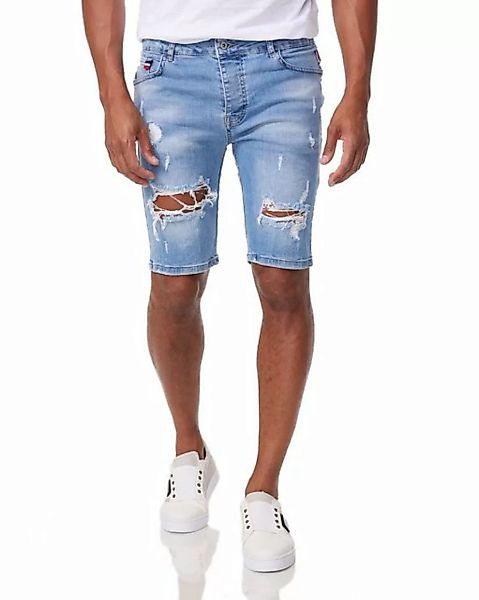 Denim House Jeansbermudas Herren Jeans Shorts Kurzehose Denim Bermuda Stret günstig online kaufen