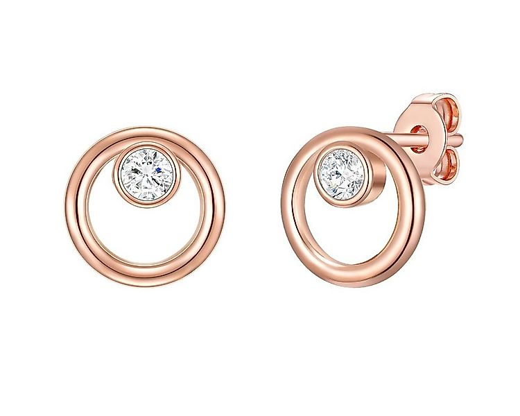 Rafaela Donata Paar Ohrstecker roségold, aus Sterling Silber günstig online kaufen