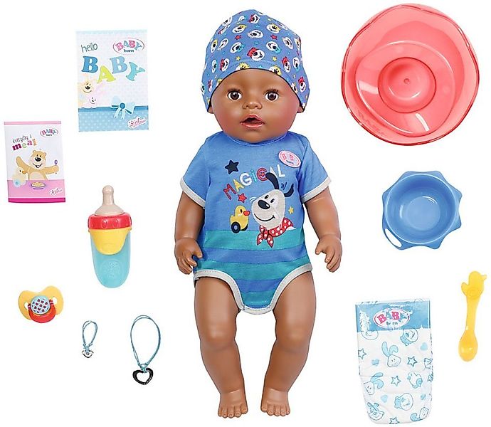 Baby Born Babypuppe Magic Boy, Dolls of Colour, 43 cm, mit lebensechten Fun günstig online kaufen