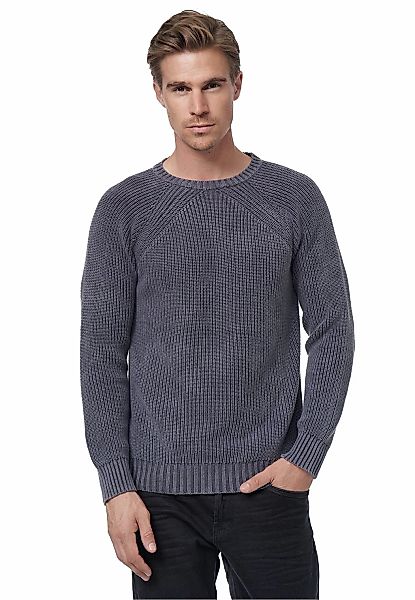 Rusty Neal Strickpullover im einfarbigen Design günstig online kaufen