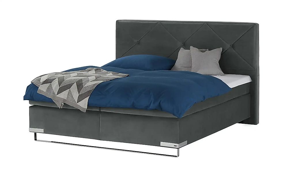 Musterring Boxspringbett Standardversion Dubai ¦ grau ¦ Maße (cm): B: 177 H günstig online kaufen