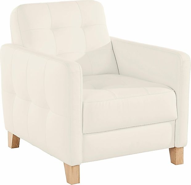 exxpo - sofa fashion Sessel »Elio, Loungesessel, aufwendige Detailverarbeit günstig online kaufen