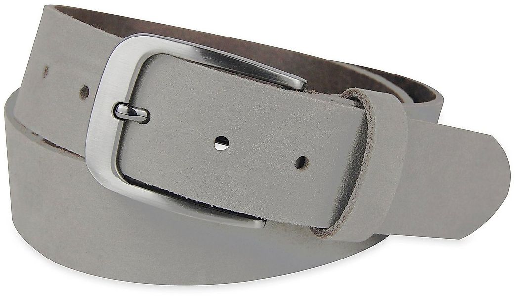 Fomax Ledergürtel Stilvoller Herren Veloursledergürtel, 3,8 cm breit mit ed günstig online kaufen