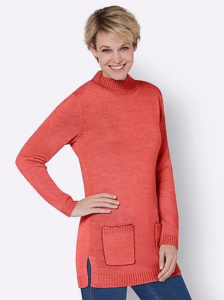 Sieh an! Strickpullover Longpullover . günstig online kaufen