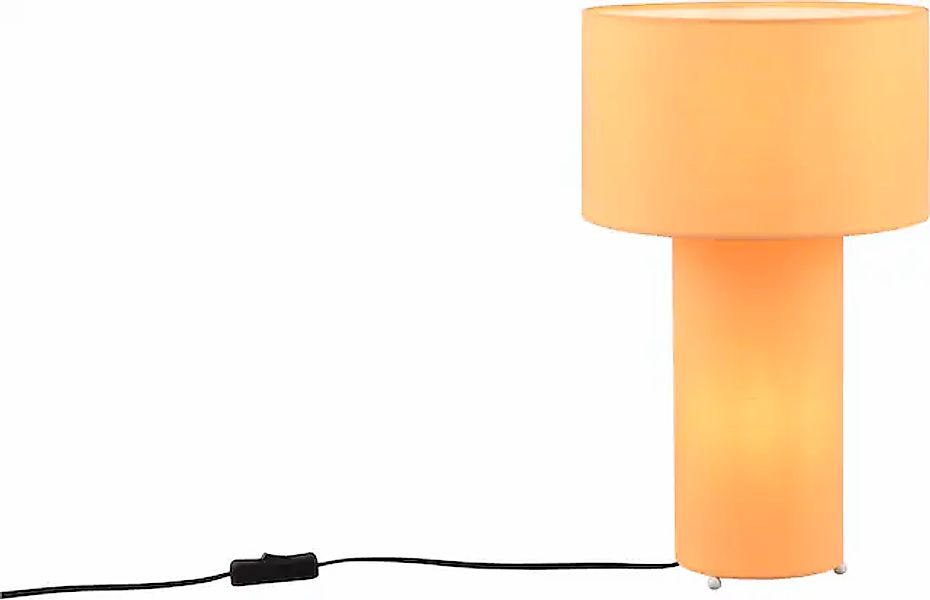 TRIO Leuchten Schreibtischlampe »BALE, Nachttischlampe Stoff exkl 2xE27 max günstig online kaufen