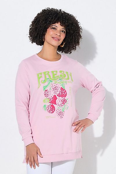 Angel of Style Sweatshirt Sweatshirt bequeme Passform Himbeeren-Motiv günstig online kaufen