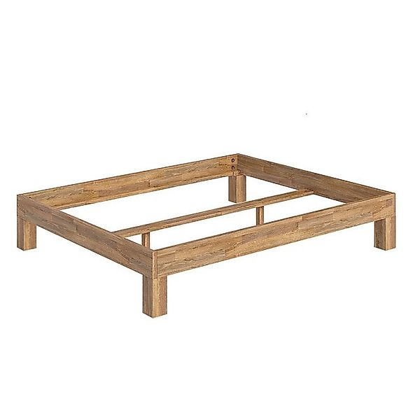 skølm Bettgestell Floki (Massivholzbett, auch verfügbar in 90x200, 120x200, günstig online kaufen