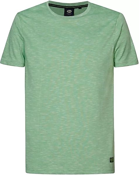 Petrol T-Shirt Palmora Melange Grün - Größe XXL günstig online kaufen