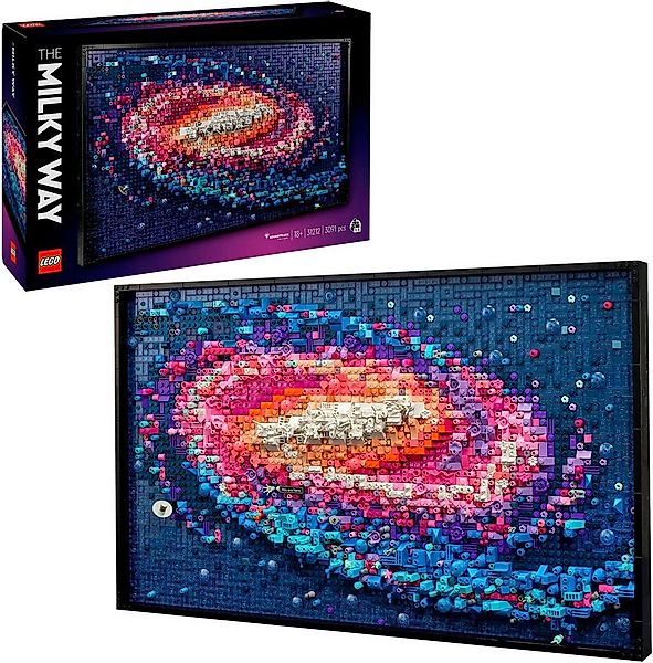 LEGO® Die Milchstraßen-Galaxie (31212), LEGO ART Konstruktionsspielsteine, günstig online kaufen