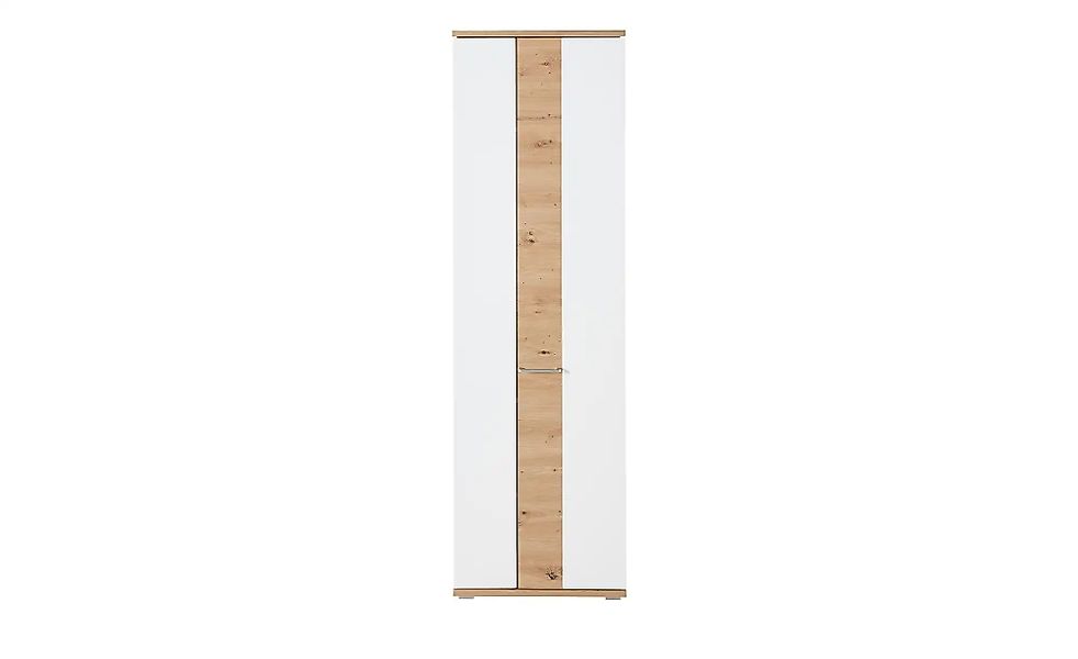 uno Garderobenschrank   Nino  ¦ weiß ¦ Maße (cm): B: 60 H: 200 T: 38.0 Schr günstig online kaufen