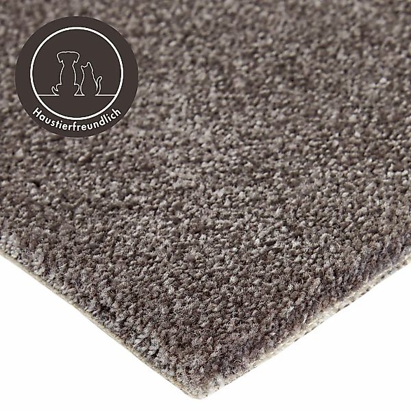 Andiamo "Levin, Velours, Made in Belgium" rechteckig 10 mm Höhe Uni Farben, günstig online kaufen