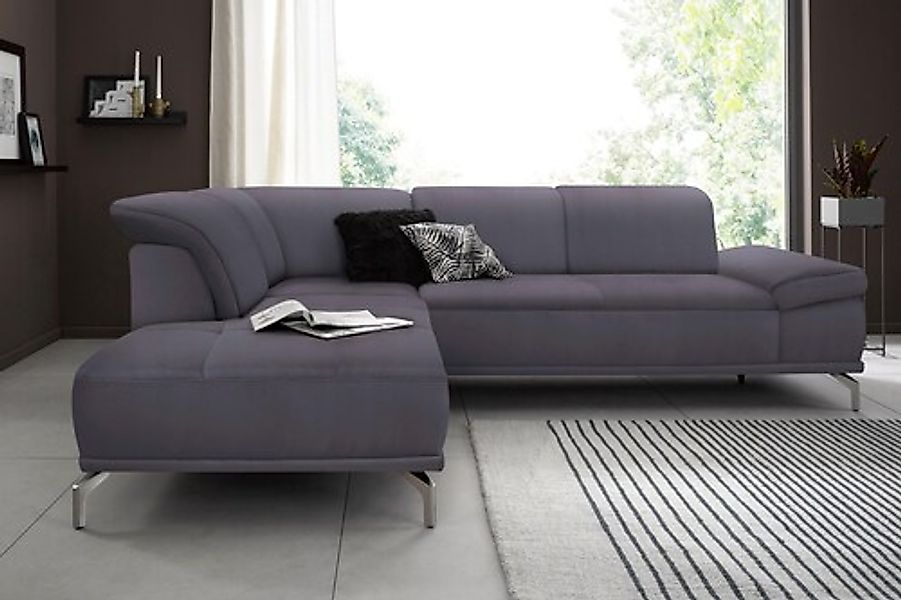 Places of Style Ecksofa »Caluna«, Inkl.Sitztiefenverstellung, wahlweise mit günstig online kaufen
