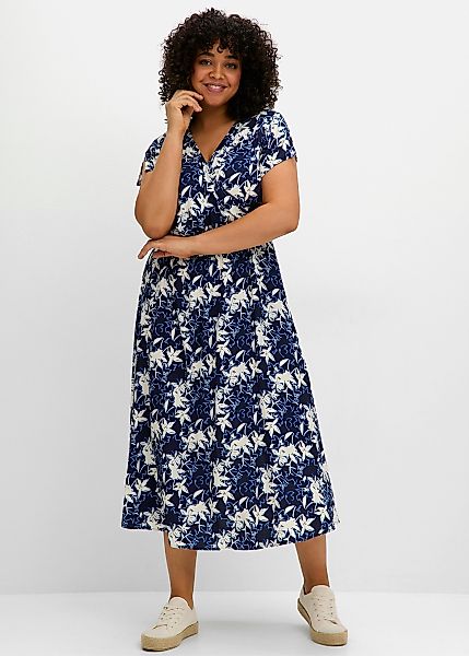 Sheego Etuikleid Blumenkleid günstig online kaufen