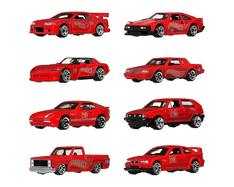 Mattel® Spielzeug-Auto Mattel JGK09 - Hot Wheels - 80th Anniversary - Fahrz günstig online kaufen
