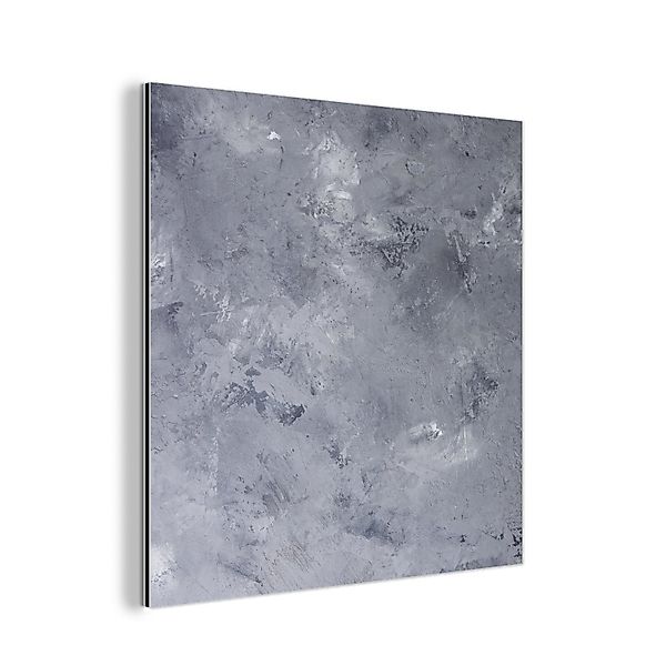 MuchoWow Metallbild Schiefer - Beton - günstig online kaufen