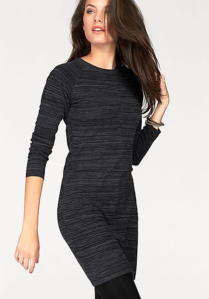 Aniston CASUAL Strickkleid mit Reißverschluss günstig online kaufen
