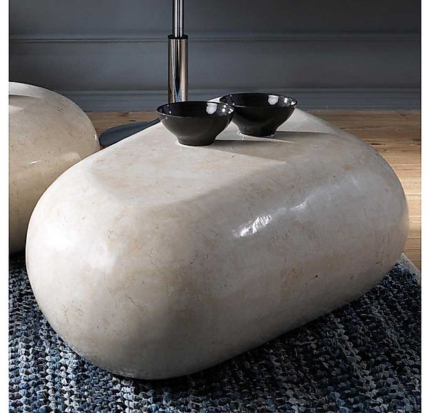 Pharao24 Couchtisch Bremy, mit gebogener Tischplatte günstig online kaufen