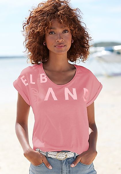 Elbsand T-Shirt aus weichem Jersey, Kurzarmshirt, günstig online kaufen