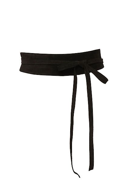 Ulla Popken Hüftgürtel Leder-Bindegürtel Veloursleder Einheitsgröße günstig online kaufen