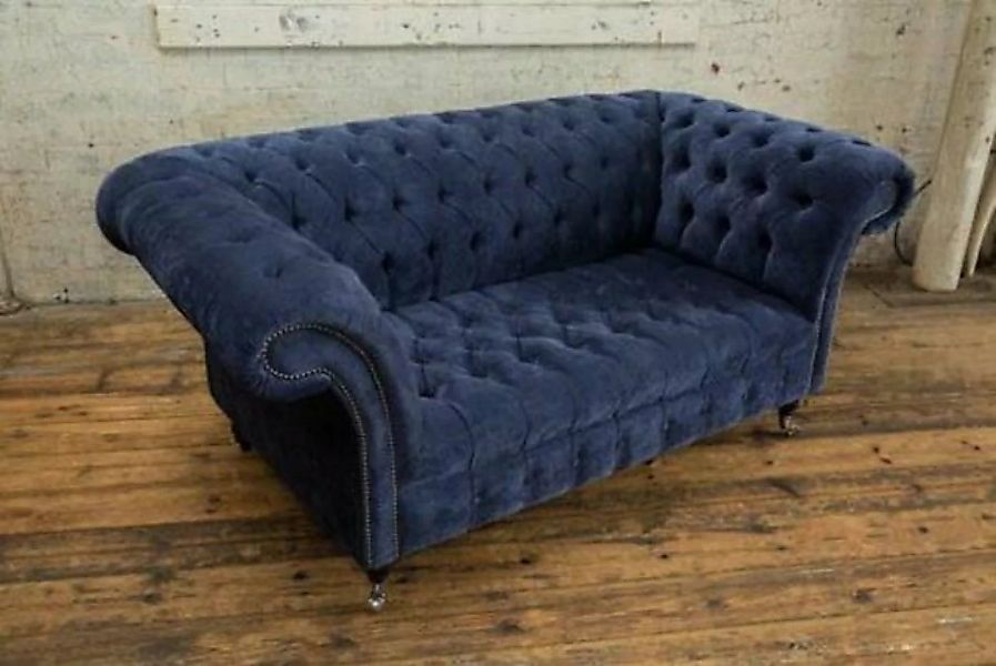 JVmoebel Sofa Chesterfield Textil Design Wohnzimmer Couch Sofa 2 Sitz, Made günstig online kaufen