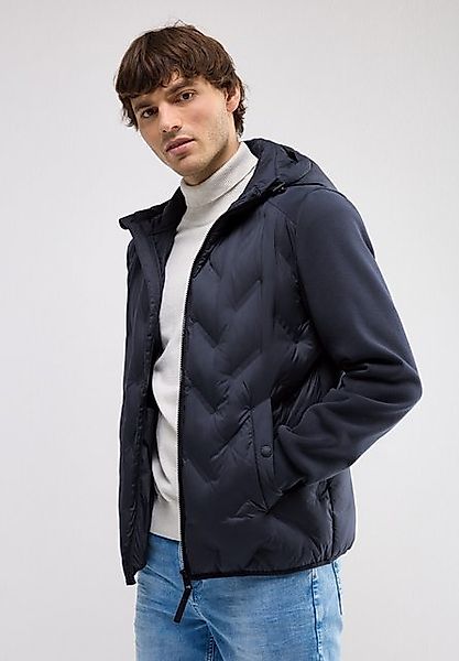 STREET ONE MEN Steppjacke mit Kapuze mit Tunnelzugband günstig online kaufen