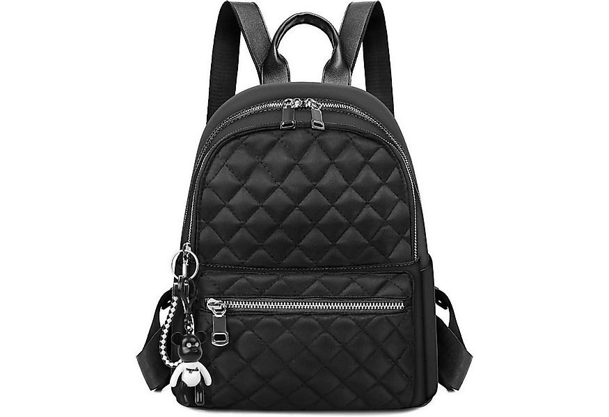 LuxusKollektion Cityrucksack Rucksack Damen Klein Wasserdicht Nylon Antithe günstig online kaufen