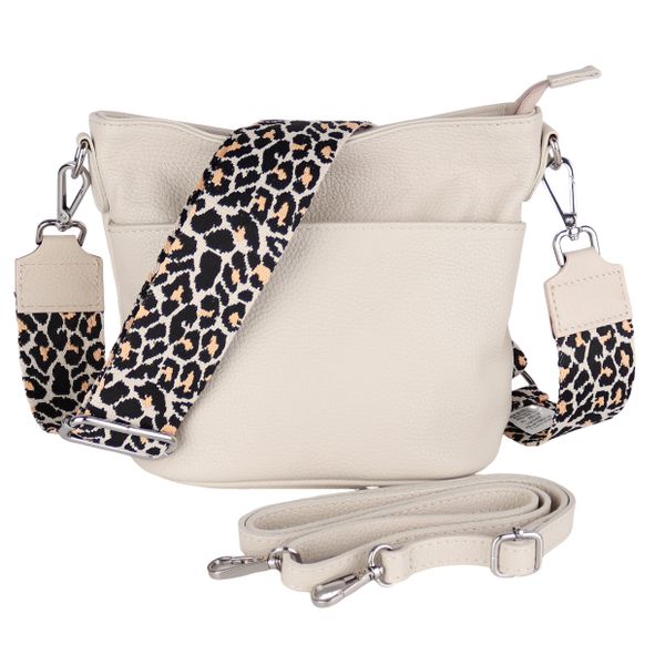 MIRROSI Umhängetasche Damen Crossbody Bag, Echtleder günstig online kaufen