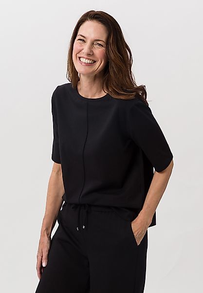 FRANK WALDER Kurzarmshirt mit Biesendetail günstig online kaufen