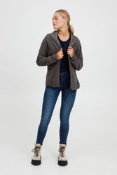 OXMO Fleecejacke OXFinja Fleecejacke mit Kapuze günstig online kaufen
