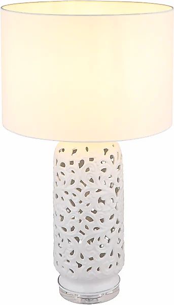 GLOBO LIGHTING Tischleuchte »SEBASTIAN« E27 1 Stk. Tischlampe/Schlafzimmer/ günstig online kaufen