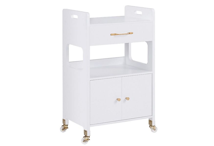 MCombo Beistellwagen MMCombo Servierwagen mit Rollen&Schubladen Friseurwage günstig online kaufen