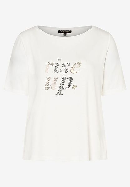 T-Shirt mit Steinchen-Schrift, Sommer-Kollektion günstig online kaufen