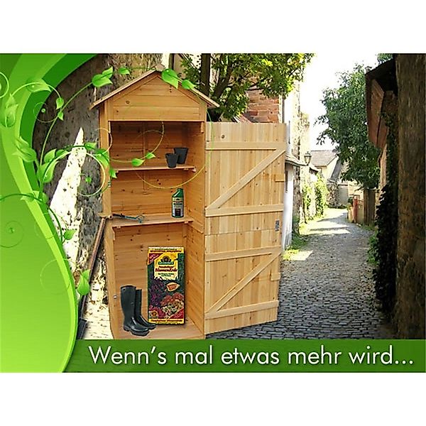 Feel2Home Gerätehaus Gerätehaus Holz Geräteschuppen Gartenschrank günstig online kaufen