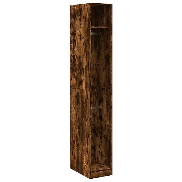 vidaXL Kleiderschrank Räuchereiche 30x50x200 cm Holzwerkstoff 3307778 günstig online kaufen