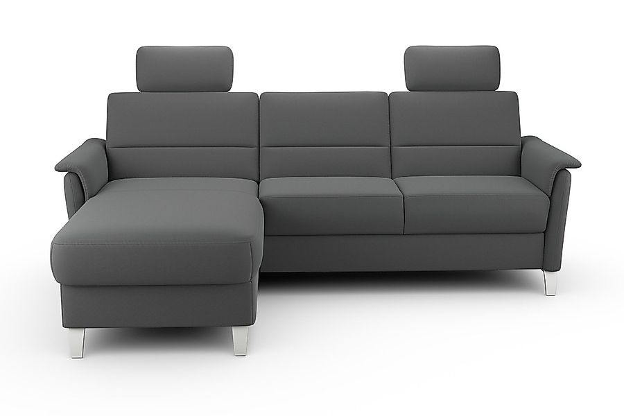 sit&more Ecksofa »Palmera L-Form«, Federkern, wahlweise mit Bettfunktion un günstig online kaufen