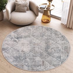 Tapiso Teppich VALLEY, rund, Höhe: 9 günstig online kaufen