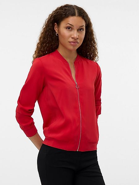 Vero Moda Bomberjacke VMCOCO L/S BOMBER NOOS in modisch kurzer Form, mit St günstig online kaufen