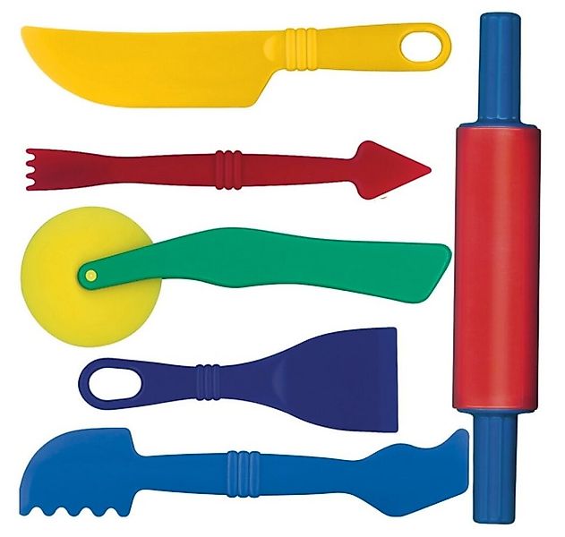 GOWI Knete Knetwerkzeug 6er Set günstig online kaufen