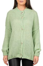 Reichstadt Strickjacke Damen Relaxed Fit Pullover günstig online kaufen