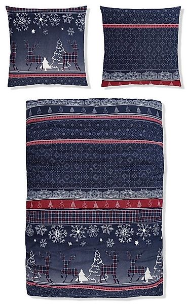 OTTO home Bettwäsche Chrissy in Gr. 135x200 oder 155x220 cm, ideal für Weih günstig online kaufen