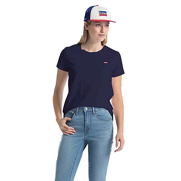 Levi´s ® The Perfect Kurzarm T-shirt M Sea Captain Blue günstig online kaufen