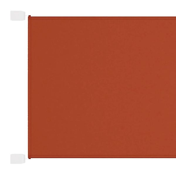 furnicato Senkrechtmarkise Terrakotta 60x1000 cm Oxford-Gewebe günstig online kaufen
