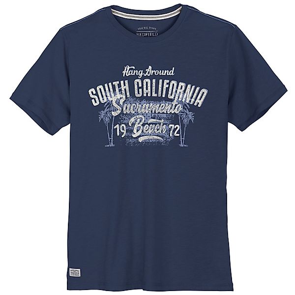 redfield Rundhalsshirt Redfield Übergrößen T-Shirt South günstig online kaufen