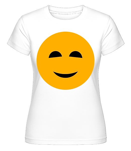 Happy Smiley · Shirtinator Frauen T-Shirt günstig online kaufen