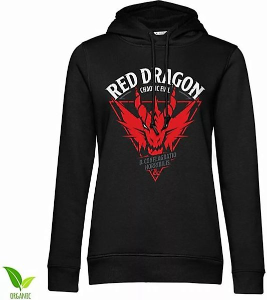 DUNGEONS & DRAGONS Kapuzenpullover D&D Red Dragon Chaotic Evil Girls Hoodie günstig online kaufen