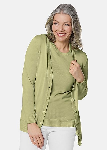 GOLDNER Strickpullover Klassisches Stricktwinset günstig online kaufen