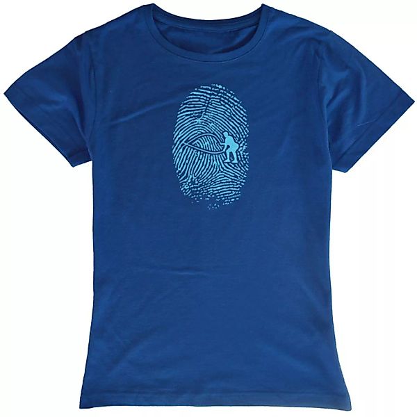 Kruskis Crossfit Fingerprint Kurzärmeliges T-shirt M Royal Blue günstig online kaufen