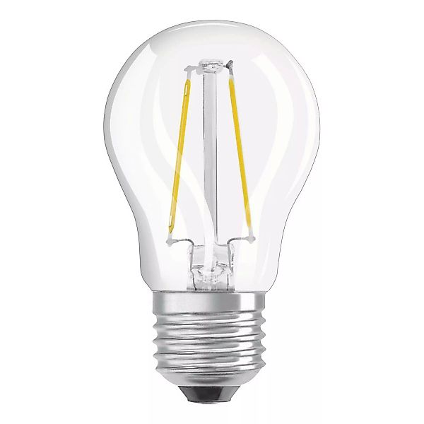 OSRAM LED-Lampe E27 2,8W dimmbar warmweiß klar günstig online kaufen